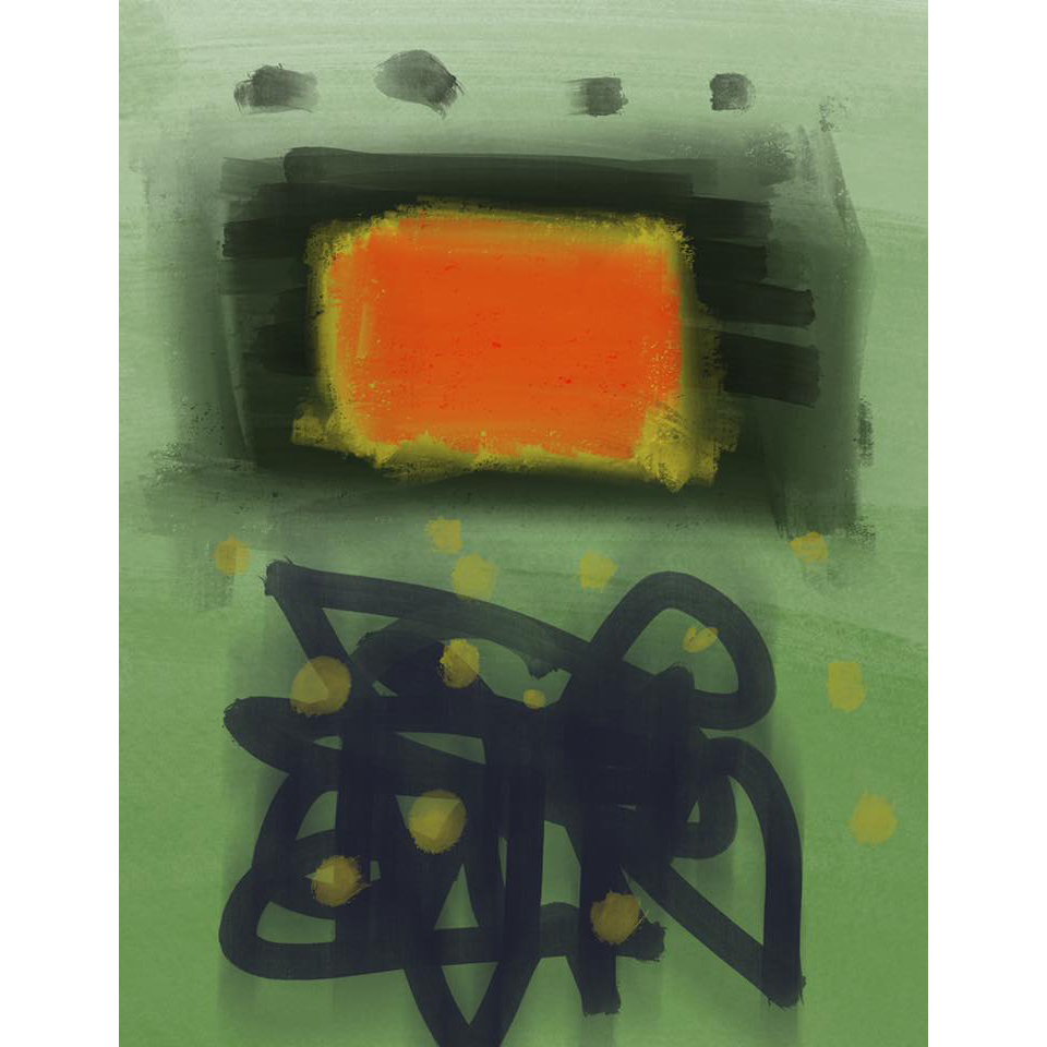 digital abstract square